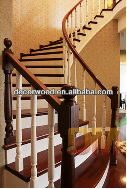 Full set special made standard hardwood staircase