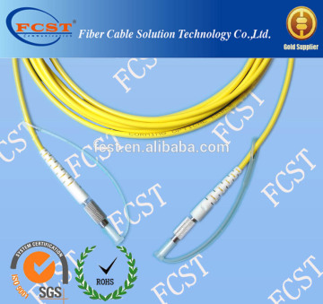 Fiber Optical Simplex Duplex Stranded DIN-LC Jumper Wire