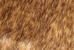 Tip-dyed Artificial Fabric Faux Fur