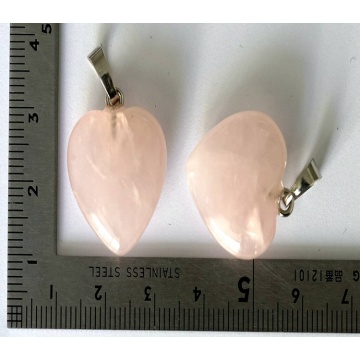 Natural Rose Quartz Crystal Healing Stone necklace Love Heart Chakra Reiki Pointed Gemstone Mothers Day Gifts