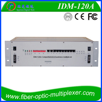 4e1 120voice fiber optic to rj45 media converter