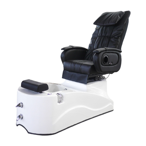 Pedicure Chair White Pearl Tub White