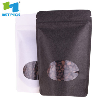 cheap small kraft brown paper ziplock bag price in india