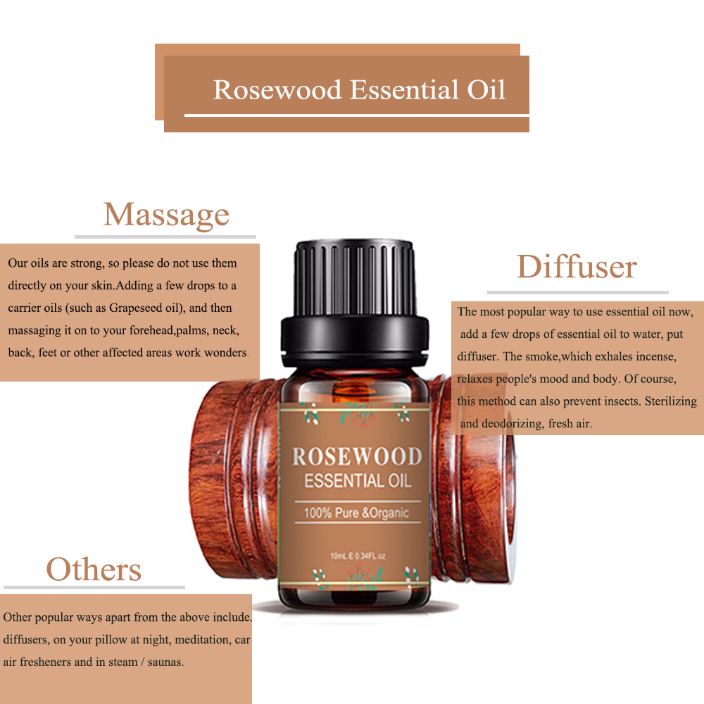 Rosewood Perfume Fragrance Wholesale Essential Oil Bottle