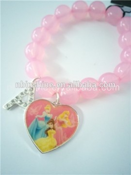 Lovely children candy colored beads bracelet , kids bubble bracelet , bead bracelet