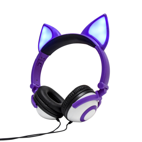 Diseño animal lindo Auriculares suaves de felpa para niños