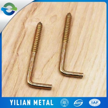 Factory Wholesale Right Angle L Shaped Screw Hook