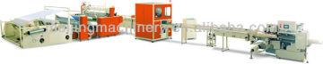 toilet/kitchen roll simple production line