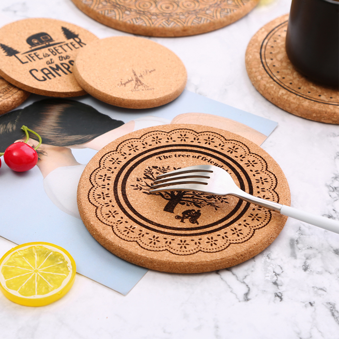 Printed Coasters Cork