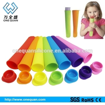 factory wholesale FDA silicone Ice Cream Popsicle Mold