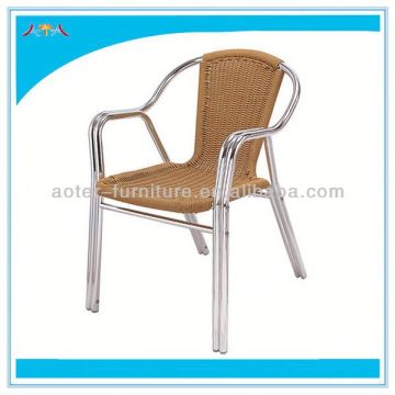 Garden outdoor high back rattan chair