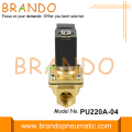 PU220A-04 Shako Type Brass Solenoid Valve 1/2 &#39;&#39; 220VAC