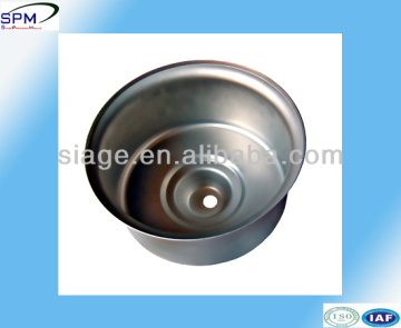 aluminum machining spinning machine part