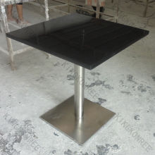 Artificial Stone Acrylic Square Dning Table Marble Table Tops 600*600mm / 700*700mm Size