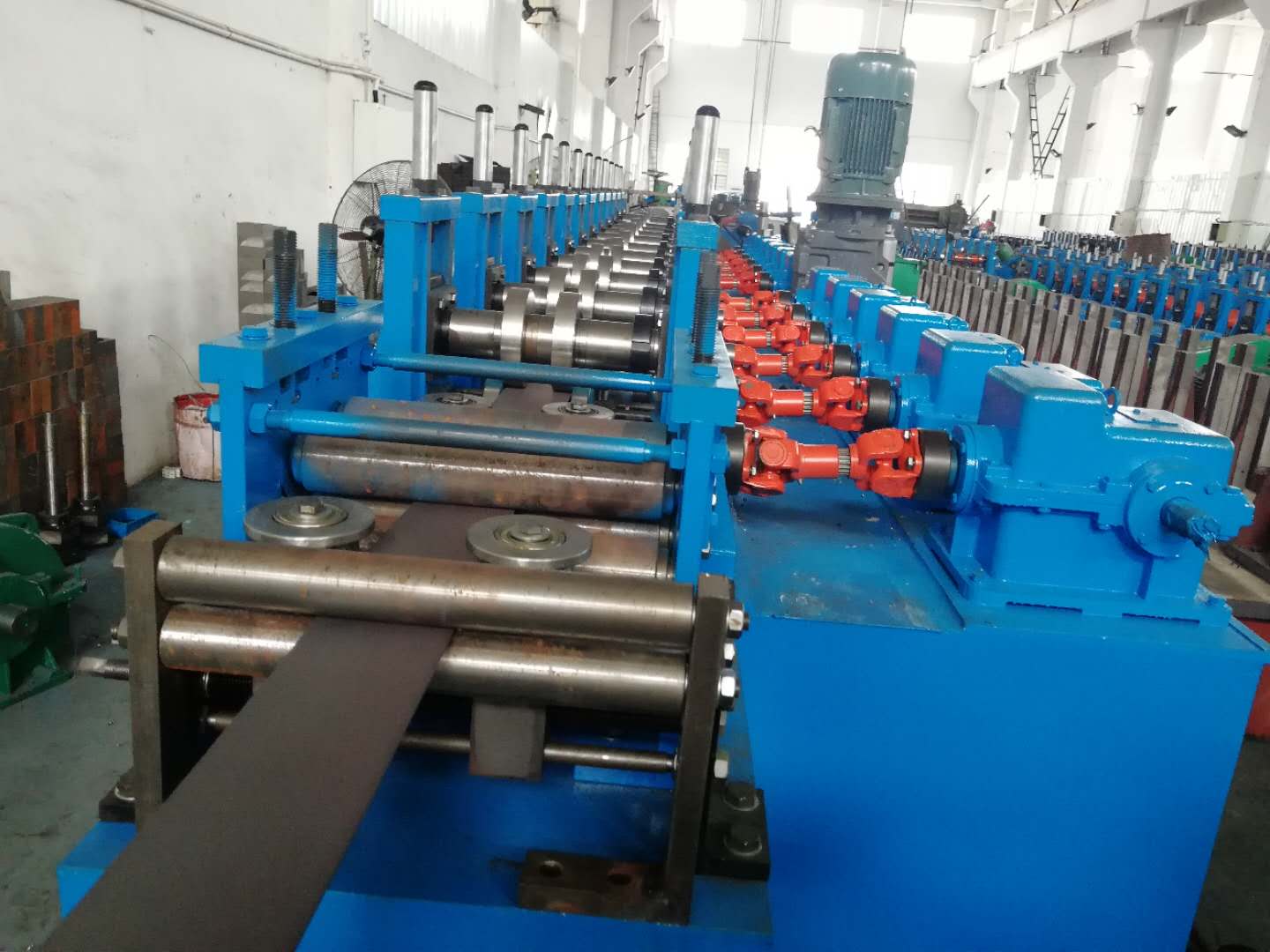 C Bracing Section Roll Forming Machine