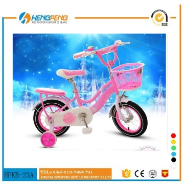 Steel frame 14 inch girl kids bike