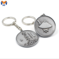 Metal Custom Antique Silver Bronze Keychain