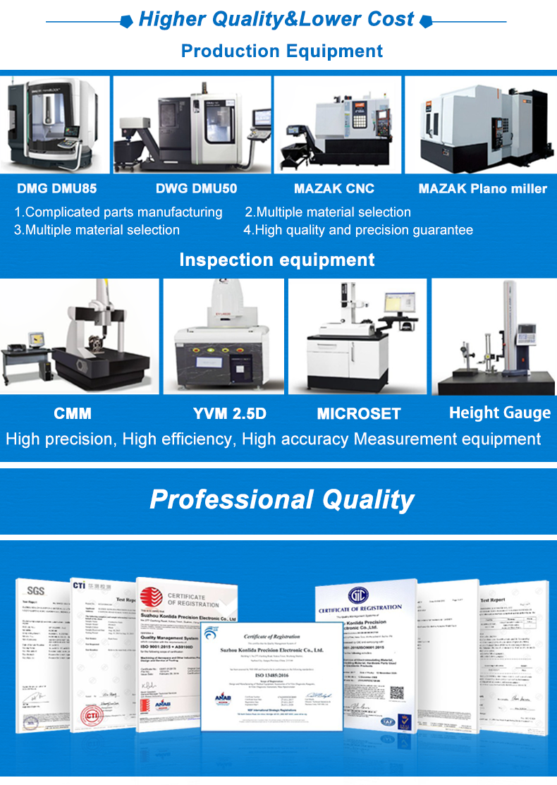 High quality cnc vertical drilling machining cnc parts//