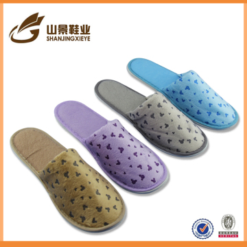 customized lady's cross slippers gold embroidered slippers men luxury slippers