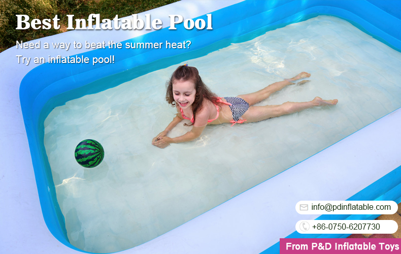 Collapsible Inflatable Pool