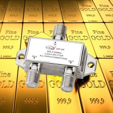 2 way 5-2500mhz Satellite Splitter