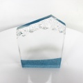 free design clear glass crystal trophy award