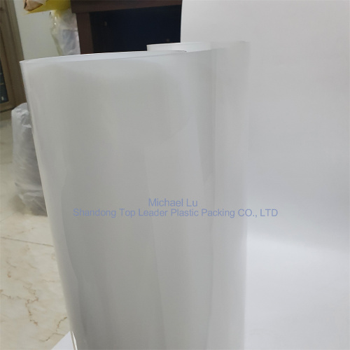 top leader glossy and frosted pp sheet translucent