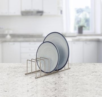 Euro Kitchen Organizer Drain Basket for Sink - Plates & Cutting Boards