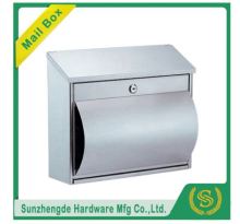 SMB-015SS New Product Metal Wall Mount Clear Acrylic Locking Mailbox