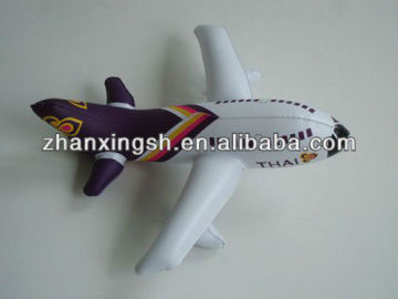 inflatable pvc airplane for advertising,promotion inflatable airplane toy