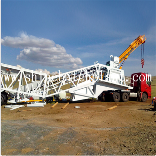 75 Wet Mobile Concrete Batch Plant