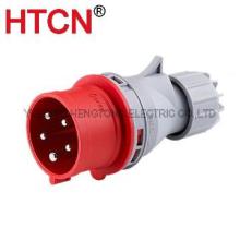 Industrial male dad Plug 32A 400V
