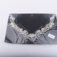 Bridal Decoration Dress Applique Rhinestone Embellish Shirt Collar