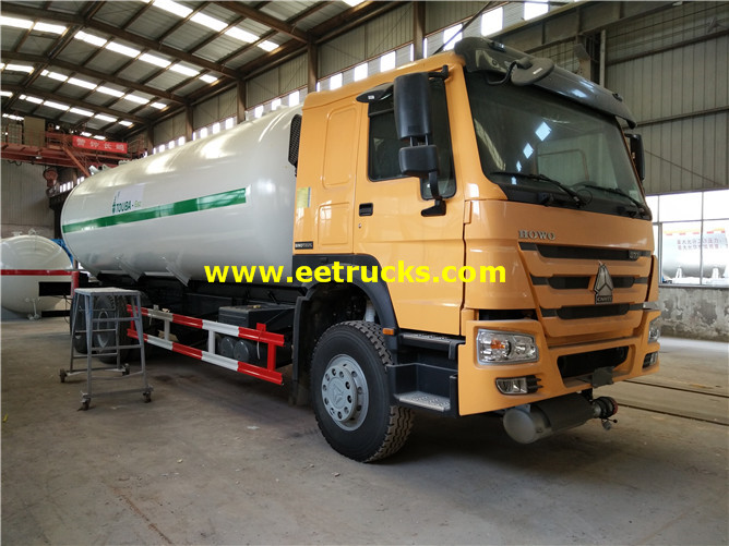 6x4 Propane Road Tanker Trucks