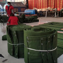 Processing cotton door curtains