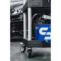 SGCB mobile service utility cart tool storage cart tool plastic metal car wash trolley