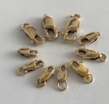 14K Gold Filled Parrot Buckle Bracelet Necklace with Lobster Clasp