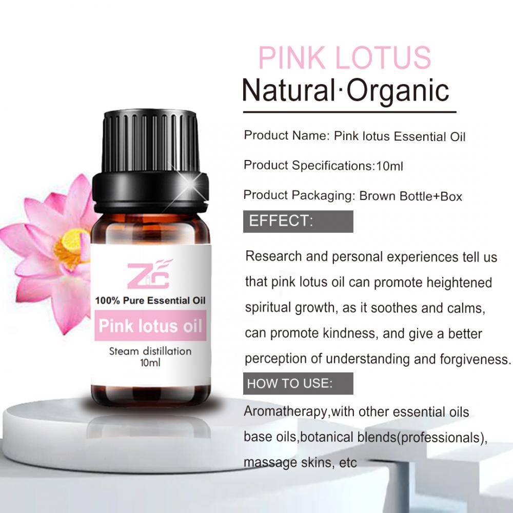 Bulk Pink Lotus Oil at wholesale price