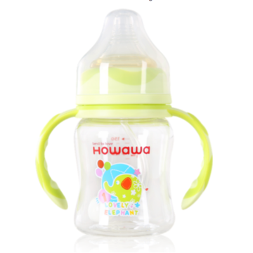 Weithals automatische PCTA Babyflasche mit Griff