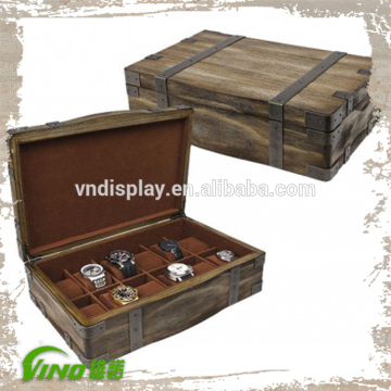 Fashionable Wooden Watch Box Watch Display Box Watch Storage Box