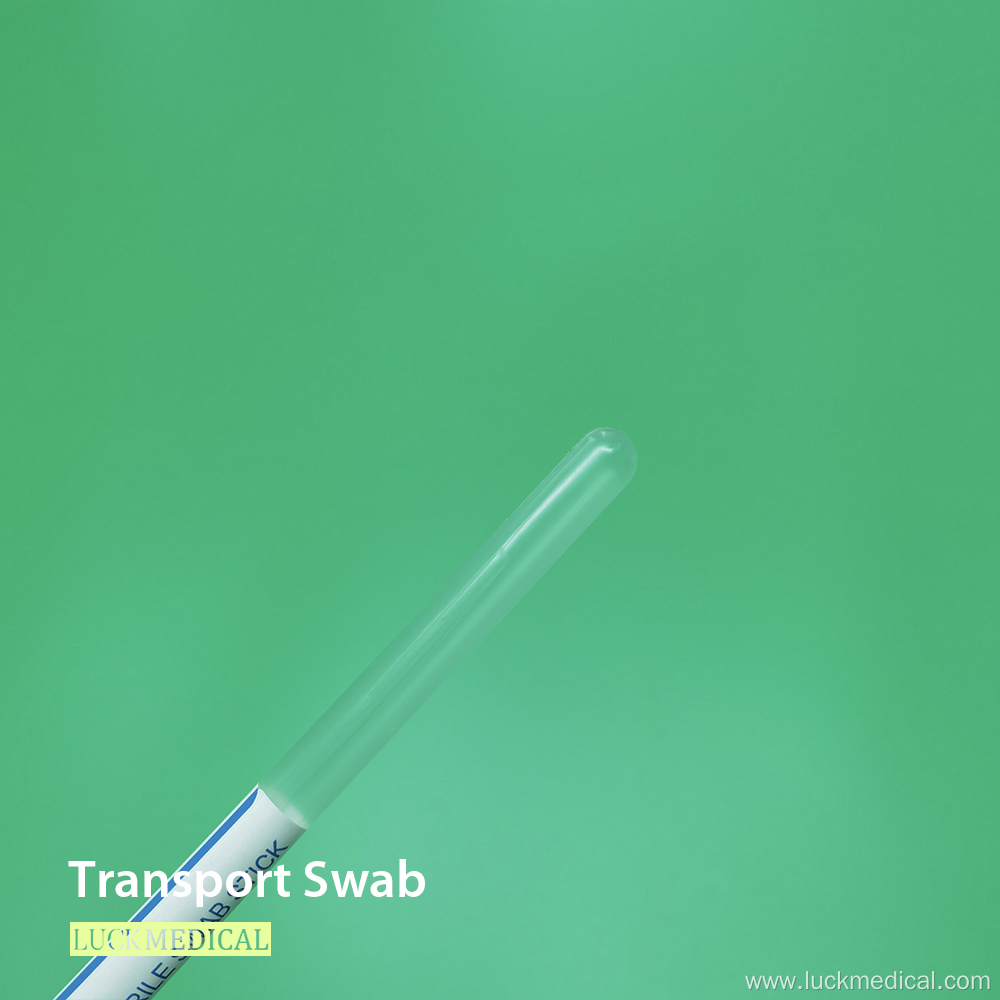 Transport Nasal Swab in Tube with Plastic Stick