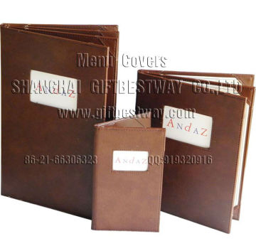 New style drink menu cover,table menu folder,hotel menu holder