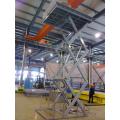 Warehouse goods lift hydraulic