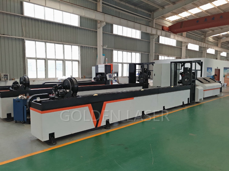 Laser Metal Tube Cutting Machine in Production 1