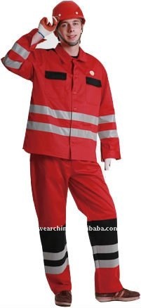 Red Antistatic Coverall workwear