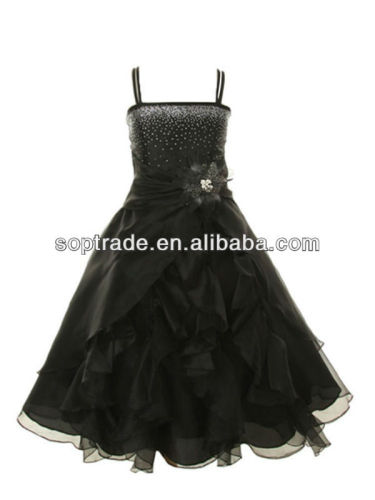 new design fashion girls sleeveless party dress prom evening 2015 china supplier