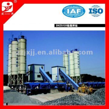 HZS120 Commercial Concrete Mixing Plan