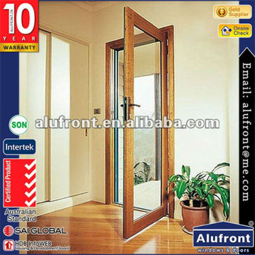 Best sale aluminium wood composite swing door