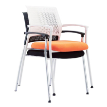 Cheap Stackable Upholstered Arm Chairs for Meeting Rooms and Offices