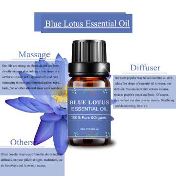 Massage 100% Pure Natural Blue Lotus Essential Oil